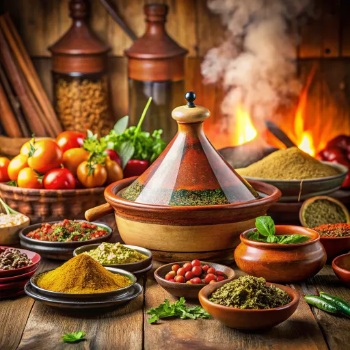 طاجن الخضروات الموسمية بالكسكسي الكامل